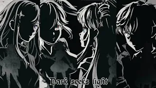 Dark seeks light by yui ninomiya ( lyrics) || the world finest assassin OP