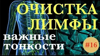 ОЧИСТКА ЛИМФЫ - ВАЖНЫЕ ТОНКОСТИ !!!