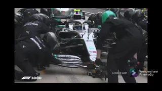 Mercedes masterclass double pit stop 2019 Chinese Grand Prix!