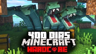 Sobreviví 400 días En Un Apocalipsis de Dragones En Minecraft HARDCORE... Esto fue lo que pasó