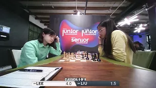 "Dangerous Passed Pawn" Alice Lee vs K Liu US JUNIORS 2023. Commentary, Interview and Game Replay