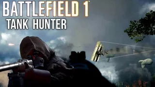 TANK HUNTER Elite Class Killstreaks (Battlefield 1) Tankgewehr M1918 Gameplay