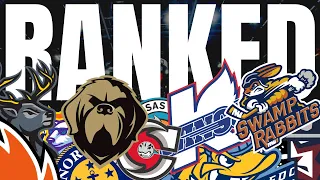 This League Has THE BEST Logos and I'm Going to Rank Them All 🏒 [ECHL]