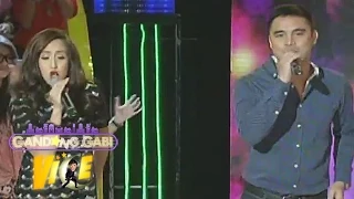 Marvin, Jolina sing 'Chuva Choo Choo' on GGV