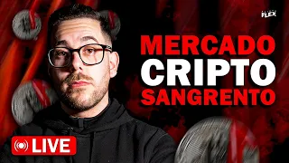 🚨 MERCADO CRIPTO SANGRENTO! | Cripto Flex S03 EP33