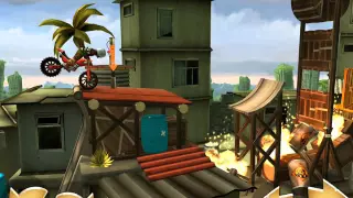 Trials Frontier – Alpha Street Platinum run – Reaper's finger hard track