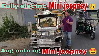 NATAPOS NA DIN ANG KINO CUSTOMIZE NATIN NA ELECTRIC MINI-JEEPNEY 🇵🇭 #GAWANG pinoy