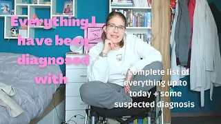 everything wrong with me | recap of every diagnoses i have and suspected ones !