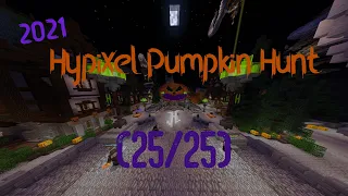 GUIDE: Hypixel Halloween 2021 Main Lobby Pumpkin Hunt (25/25)