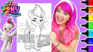 Coloring Zipp Storm My Little Pony: A New Generation | Ohuhu Paint Markers