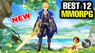Top 12 NEW MMORPG in ENGLISH for Android & iOS | Best 12 English MMORPG Open World for Mobile