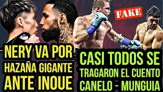 Canelo - Munguia LA RESACA, Pante Nery POR HAZAÑA vs Inoue en Japón