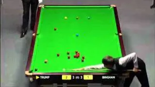 JUDD TRUMP vs STUART BINGHAM  UK MASTERS SNOOKER 2012  FRAME-7