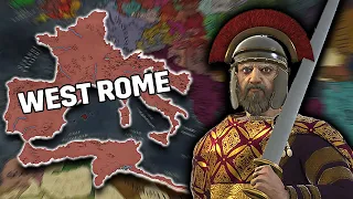 Bringing back the WESTERN ROMAN EMPIRE