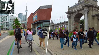 Toronto Ride to the CNE , Waterfront Trail & Skyline View (Sep 2022)