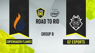 CS:GO - Copenhagen Flames vs. G2 Esports [Nuke] Map 3 - ESL One Road to Rio - Group B - EU