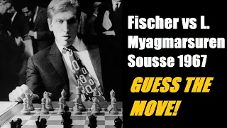 Chess Knockout: Bobby Fischer vs Lhamsuren Myagmarsuren - Sousse (1967)