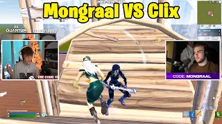 Clix VS Mongraal 1v1 TOXIC Buildfights!