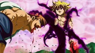 Meliodas VS Escanor En Español Latino - Nanatsu no taizai temporada 3 capitulo 12