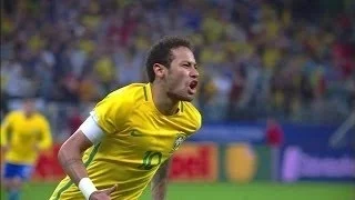 Neymar vs Paraguay 16-17 (Home) HD 1080i By Geo7prou