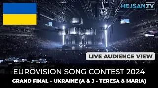 Eurovision 2024 - Grand Final Live Show: 🇺🇦 Ukraine, alyona alyona & Jerry Heil - Teresa & Maria