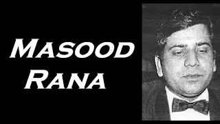 Tribute to Pakistani Singer - Masood Rana - Bhuli Bisree Yaddain