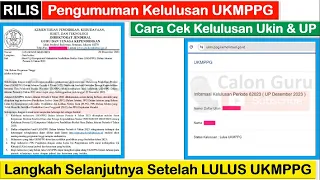 Cek Kelulusan UKMPPG & Langkah Selanjutnya Setelah LULUS Sampai Cair Tunjangan Sertifikasi Guru