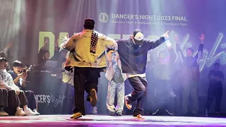 DANCER'S NIGHT 2023 FINAL HIPHOP SIDE 16강 | RHYTHMGATE vs 5000(오천)