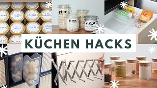 DIY's / Tipps zum KÜCHE ORGANISIEREN + IKEA Hacks | Ordnung in der Küche mit Cricut Joy | TRYTRYTRY