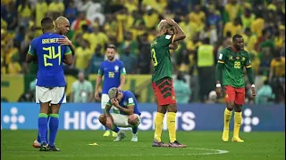 Ten-man Cameroon win vs Brazil but bow out (FIFA World Cup 2022)