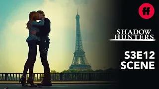 Shadowhunters Season 3, Episode 12 | Clace Kiss By The Eiffel Tower | Freeform