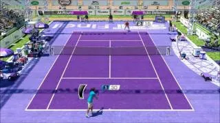 Virtua Tennis 4 PC Gameplay Roger Federer - Rafael Nadal [VERY HARD]