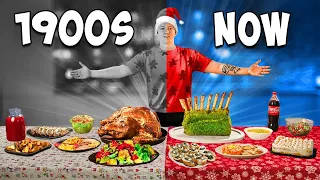 Dîner de Noël Maintenant vs Il Y a 100 Ans par VANZAI