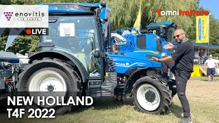 New Holland T4F, gamma 2022: il RE a Enovitis in campo 2022?