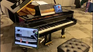 1ON1 Piano Session with a Steinway Spirio R at TMTA 2022