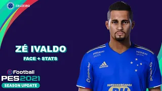 ZÉ IVALDO PES 2021 (CRUZEIRO) EFOOTBALL COMO CRIAR