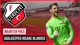 INSANE Goalkeeper BLUNDER by Maarten Paes 💔💙 FC Utrecht #funnyfootballmoments #eredivisie