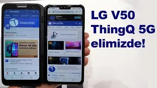 Dünyanın çift ekranlı ilk telefonu LG V50 ThinQ 5G elimizde