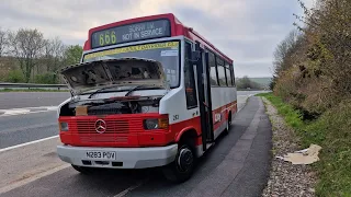 Preserved Mercedes-Benz 709D Beaver on a dead run/private trip