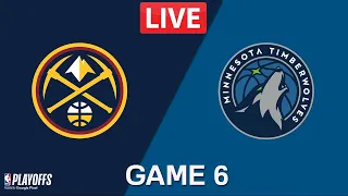 NBA LIVE! Minnesota Timberwolves vs Denver Nuggets GAME 6 | May 17, 2024 | 2024 NBA Playoffs Live 2K