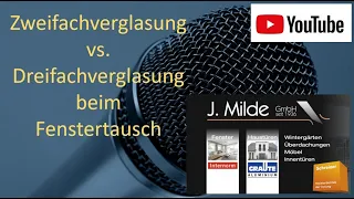 Zweifachverglasung oder Dreifachverglasung beim Fenstertausch