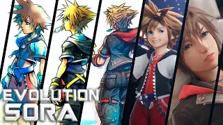 Evolution of Sora (Kingdom Hearts) | 2002 - 2022