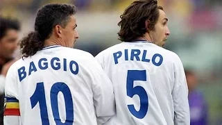 Perfect Pirlo pass for Brilliant Baggio goal - Juventus v Brescia