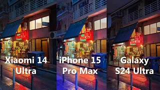 Xiaomi 14 Ultra vs iPhone 15 Pro Max vs Galaxy S24 Ultra - The Camera Comparison
