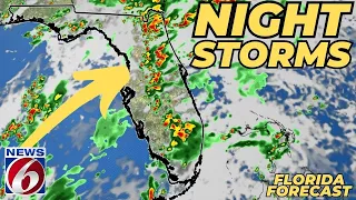 Florida Forecast: More Late Evening Storms Coming To Florida PLUS Tropics Update