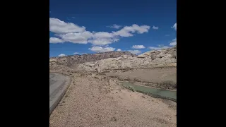 The green river campground in Dinosaur national monument, Utah.