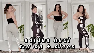 adidas haul | try on + sizes