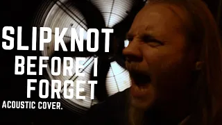 Slipknot - Before I Forget (acoustic cover by Del Tremens)