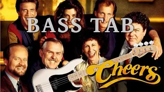 Cheers Theme [BASS TABs]