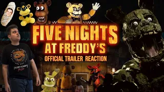 Five Nights at Freddy’s Movie Official Trailer Reaction